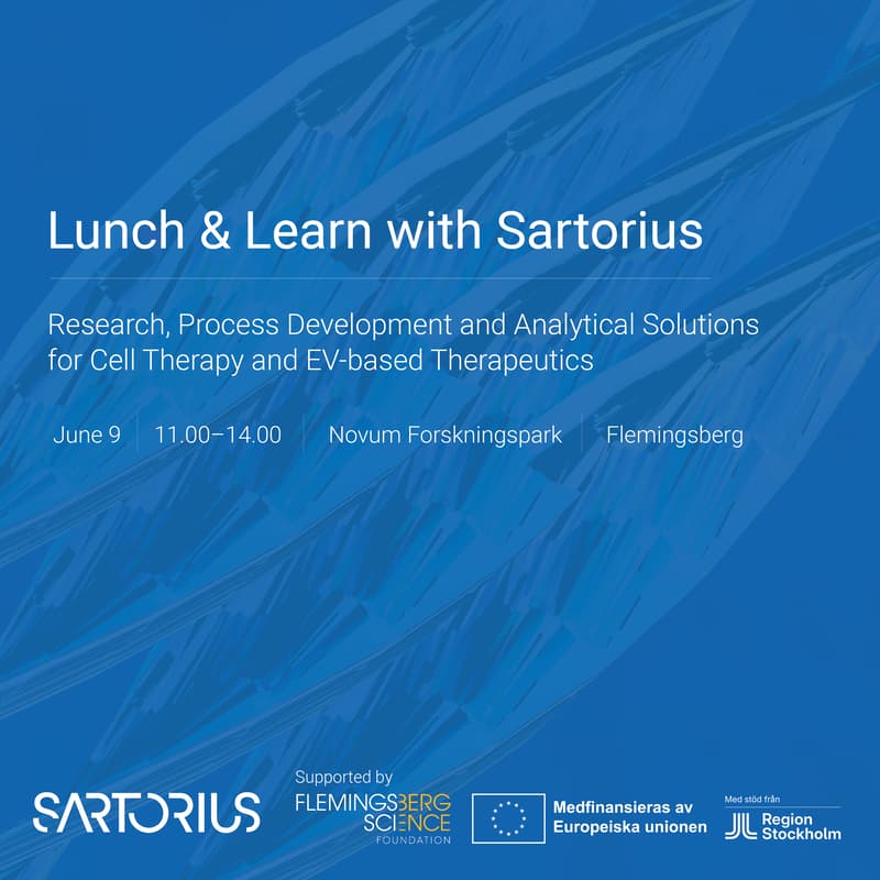 Cover Image for Lunch & Learn with Sartorius