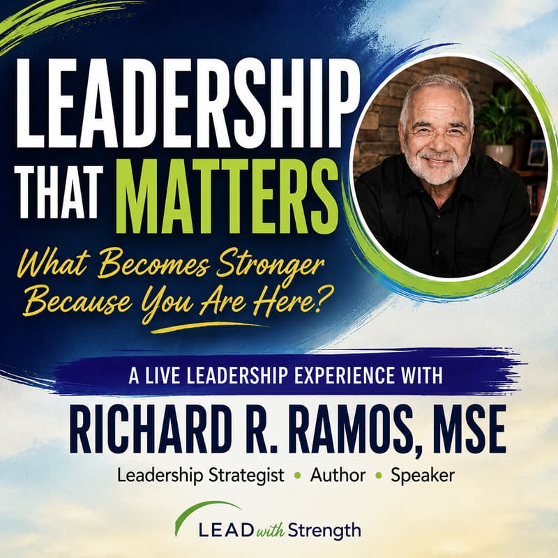 Cover Image for Leadership that Matters. A Live Leadership Experience