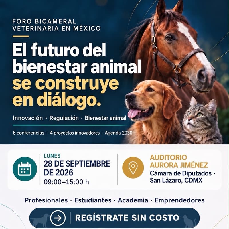 Cover Image for FORO DE MEDICINA E INNOVACIÓN VETERINARIA EN MÉXICO