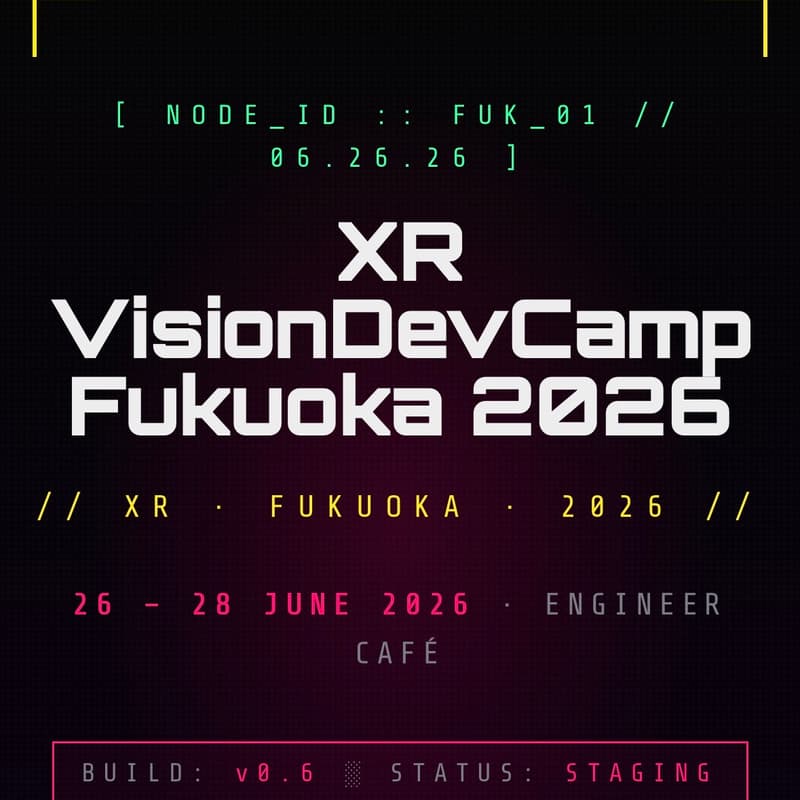 Cover Image for XR VisionDevCamp 2026