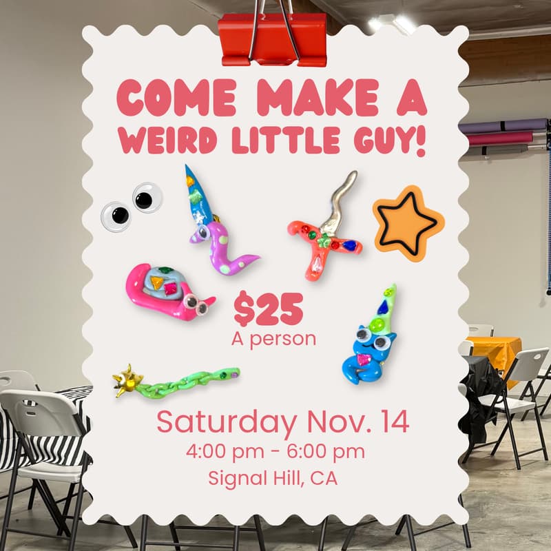 Cover Image for Come Make a Weird Little Guy