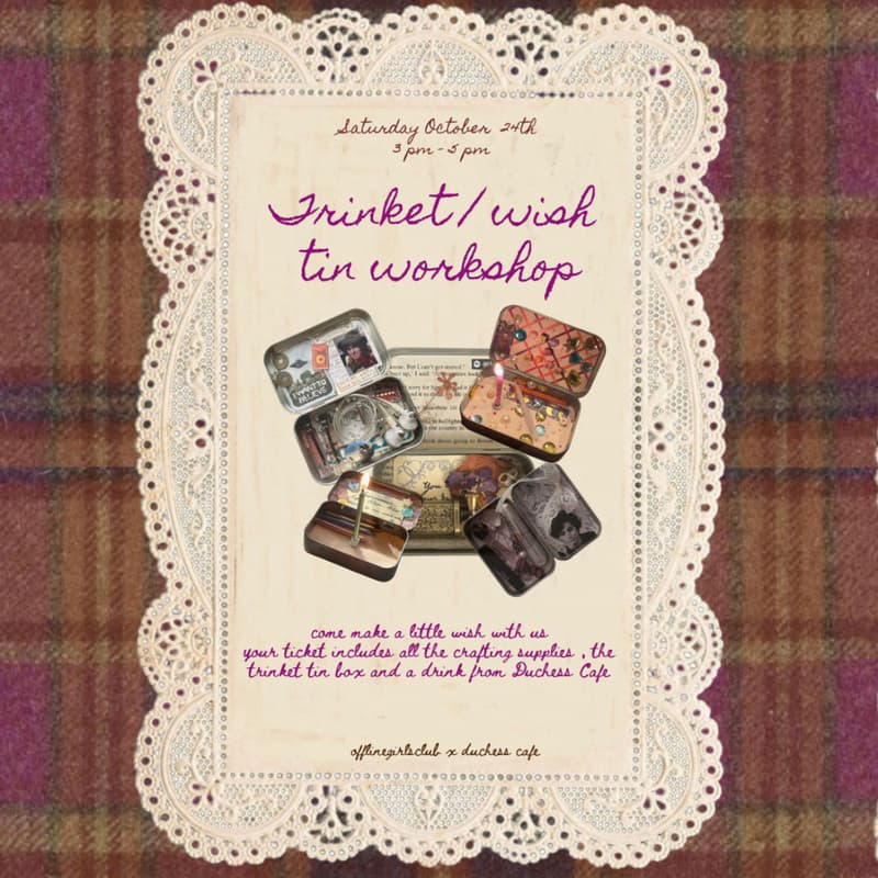 Cover Image for WISH TIN WORKSHOP