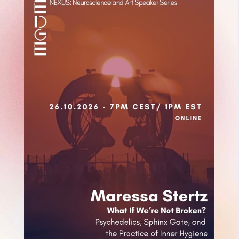 Cover Image for NeuroArt Nexus with Mareesa Stertz: Psychedelics, Sphinx Gate, and the Practice of Inner Hygiene