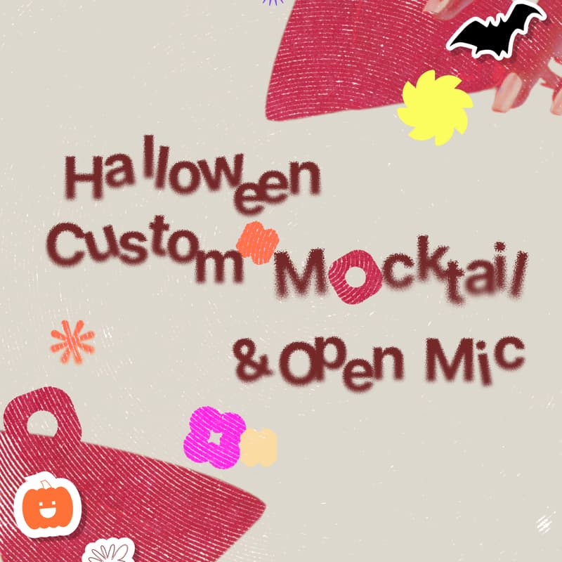 Cover Image for [ Figma Fridays ] Custom Halloween Mocktail Night + Open Mic