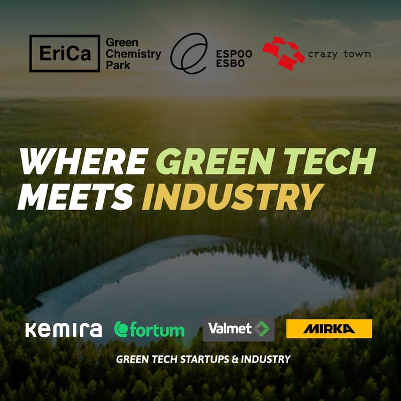 Cover Image for Where Green Tech Meets Industry - SLUSH SIDE-EVENT