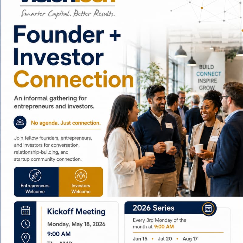 Cover Image for VisionTech Founder + Investor Connection