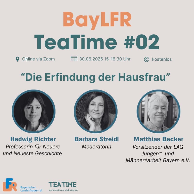 Cover Image for BayLFR Tea Time #2 - Die Erfindung der Hausfrau