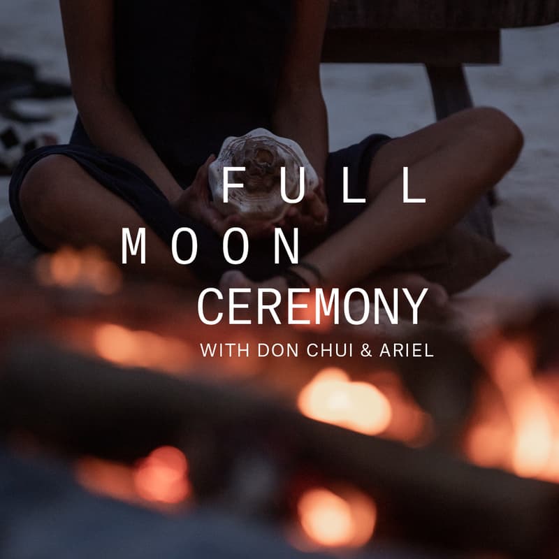 Cover Image for Full Moon Ceremony w/ Don Chuy