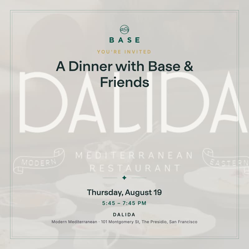 Cover Image for A dinner with Base & friends