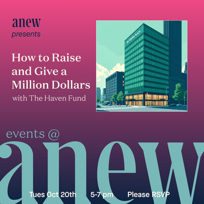 Cover Image for Solution Smithing: How to Raise and Give a Million Dollars, with The Haven Fund