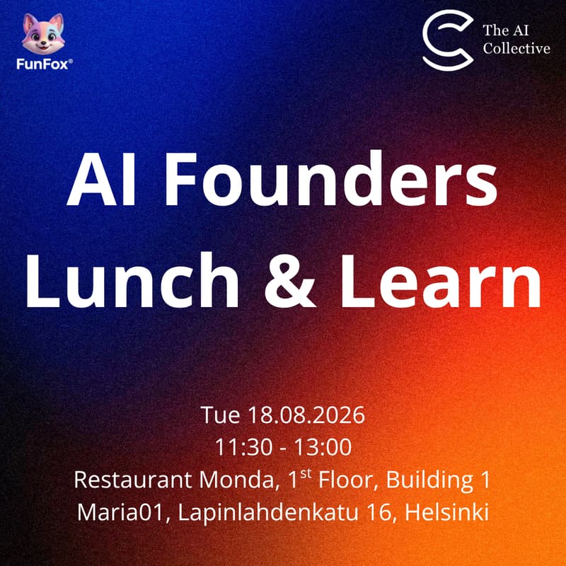 Cover Image for AI Founders Lunch & Learn