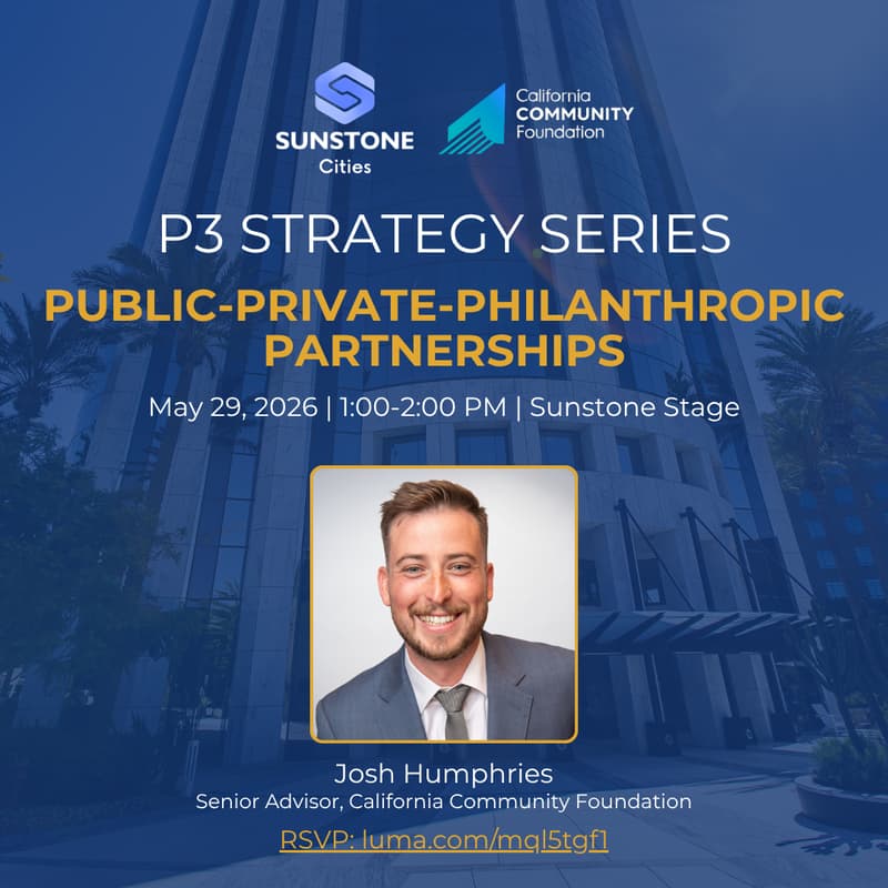Cover Image for P3 Strategy Series feat. Josh Humphries, California Community Foundation
