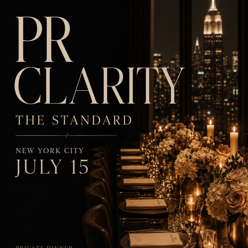 Cover Image for PR Clarity-The Standard