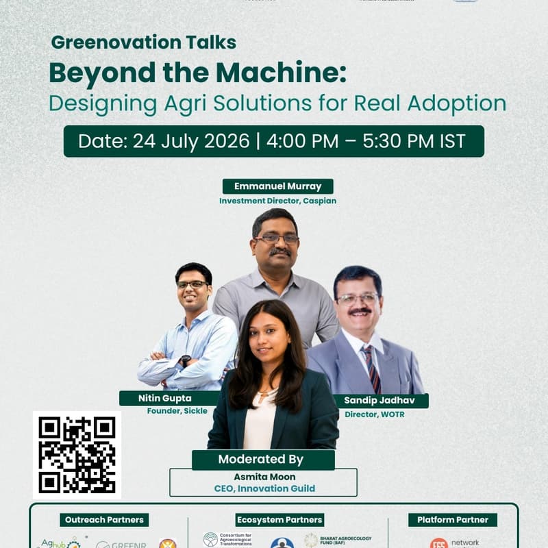 Cover Image for Beyond the Machine: Designing Agri Solutions for Real Adoption