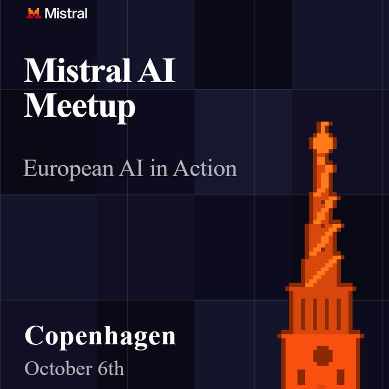 Cover Image for Mistral AI Meetup Copenhagen