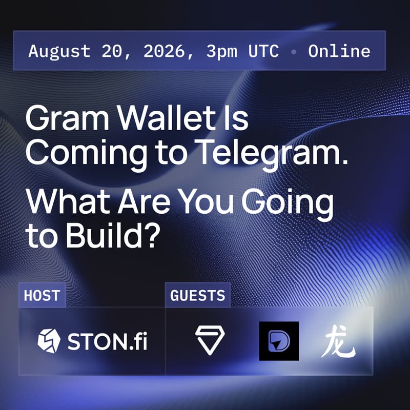 Cover Image for Gram Wallet Is Coming to Telegram. What Are You Going to Build?
