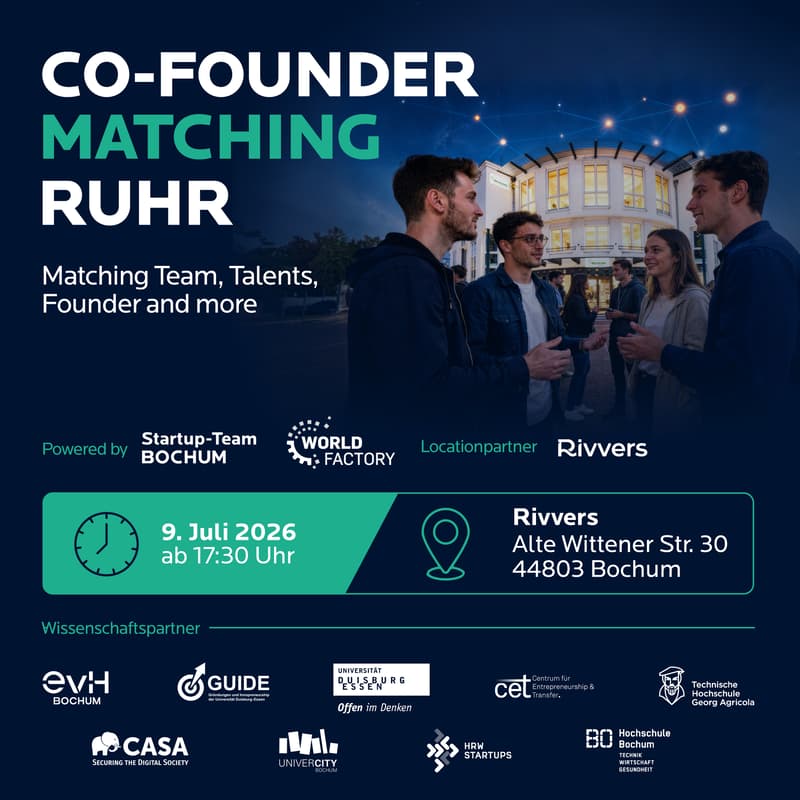 Cover Image for Co-Founder Matching Ruhr