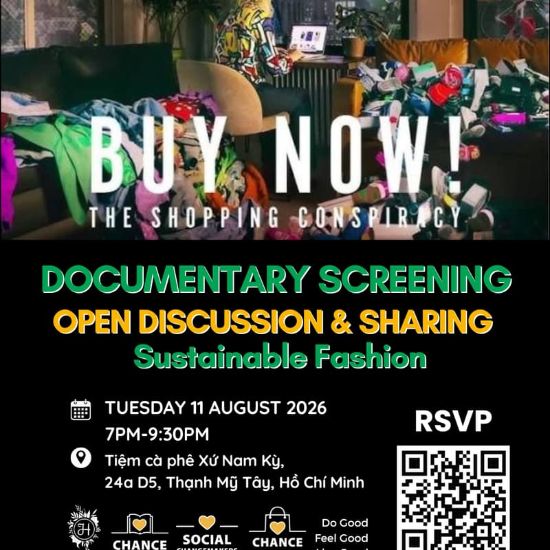 Cover Image for CHANCE Movie Night - BUY NOW! The Shopping Conspiracy