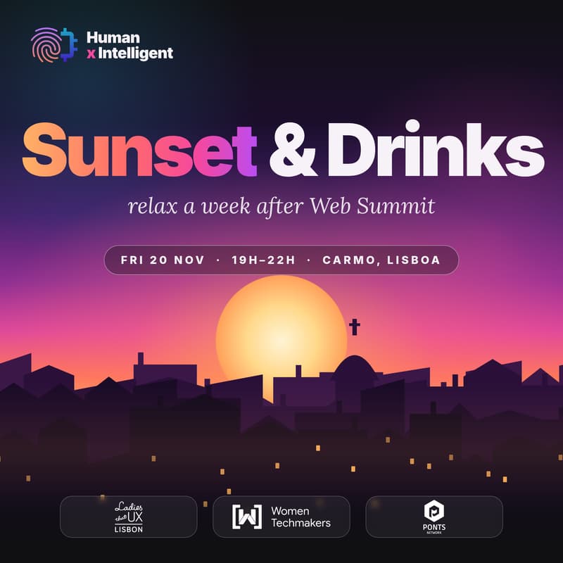 Cover Image for Sunset & Drinks - relax a week after Web Summit