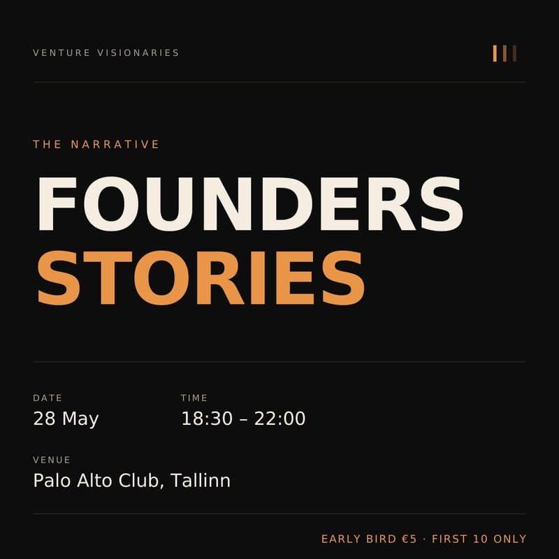 Cover Image for The Narrative: Founders Stories by Venture Visionaries
