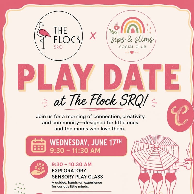 Cover Image for Sensory Play Morning @ The Flock SRQ π¦©