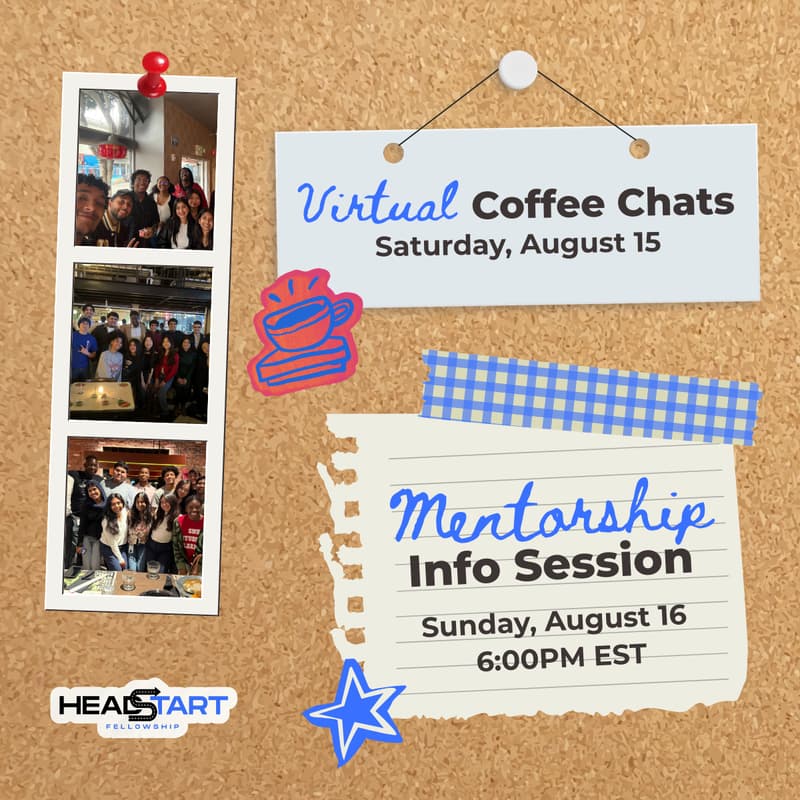 Cover Image for HeadStart Mentorship - FA26 Info Session