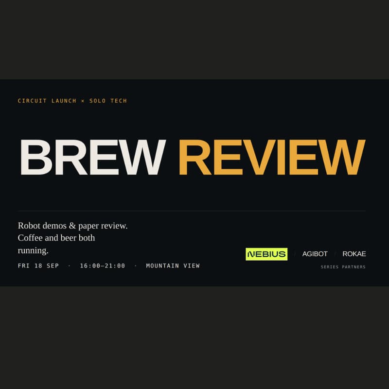 Cover Image for Circuit Launch Brew Review # 1: Open-World Physical AI Powered By Nebius