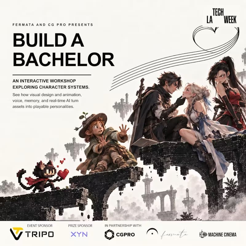 Cover Image for Build-A-Bachelor Workshop: Bring AI characters to life #LATechWeek