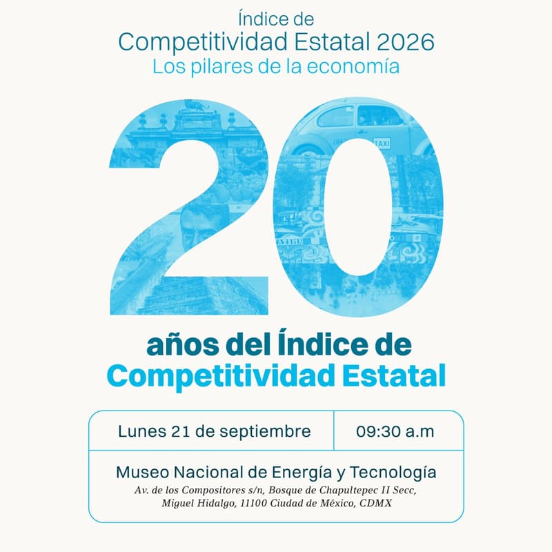 Cover Image for 20 años midiendo la competitividad de los estados | Índice de Competitividad Estatal
