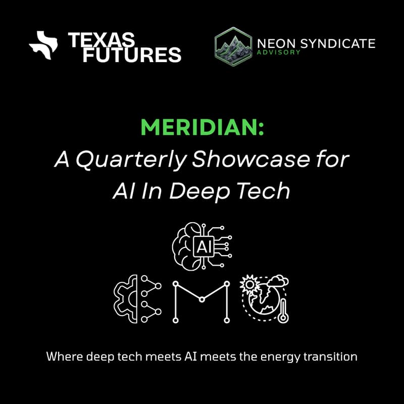 Cover Image for Meridian January: Quarterly Showcase of AI in Deep Tech