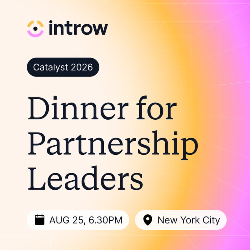 Cover Image for Partner Connect - Dinner for Partnership Leaders at Catalyst NYC 2026