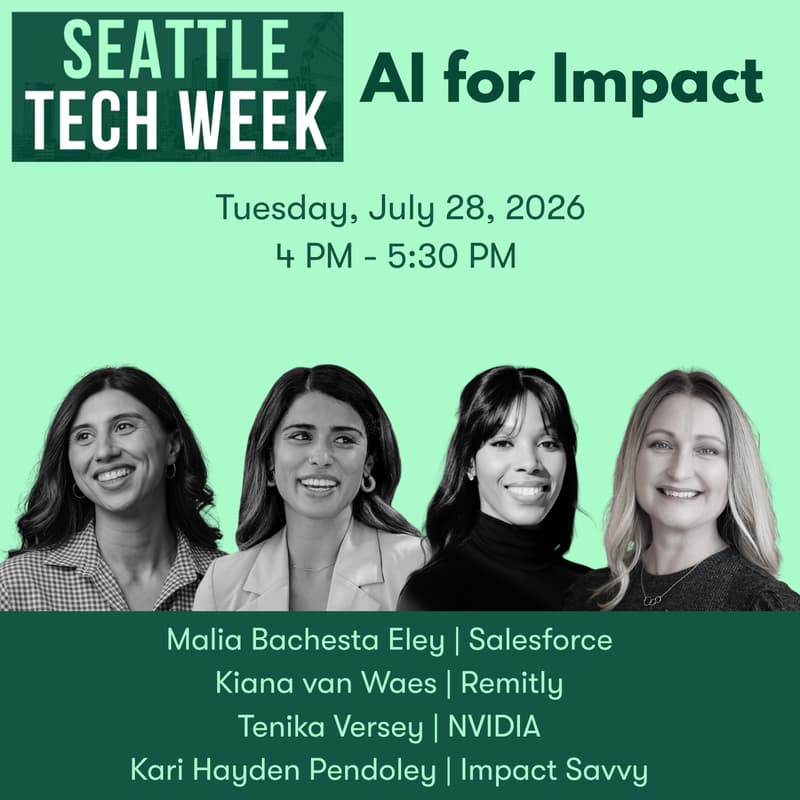 Cover Image for AI for Impact | Salesforce, Remitly, NVIDIA & Impact Savvy