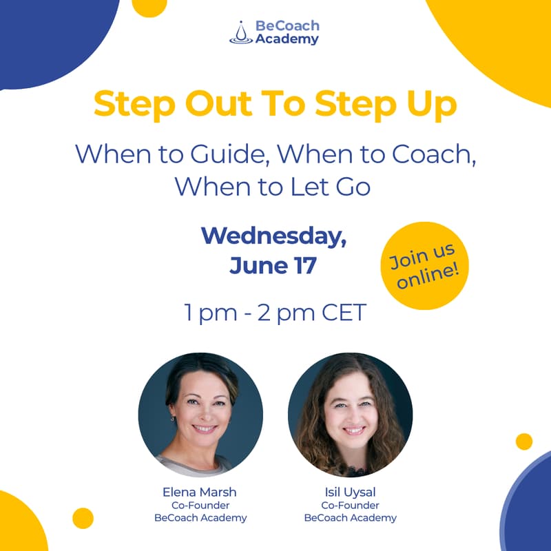 Cover Image for Step Out to Step Up: When to Guide, When to Coach, When to Let Go