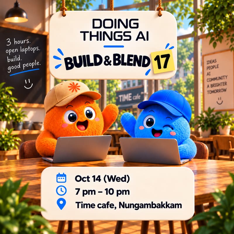 Cover Image for Build & Blend 17 | Doing Things AI