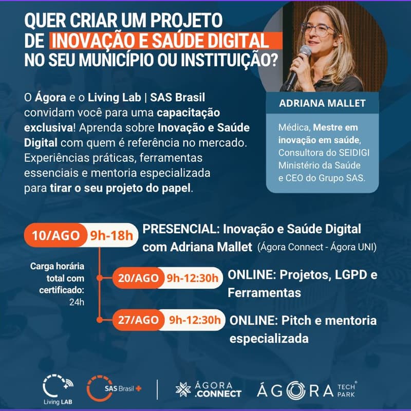 Cover Image for Capacitação em Inovação e Saúde Digital para Municipios