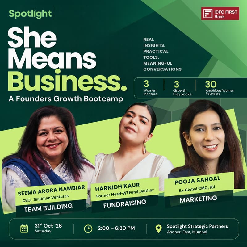 Cover Image for She Means Business | A Founders Growth Bootcamp