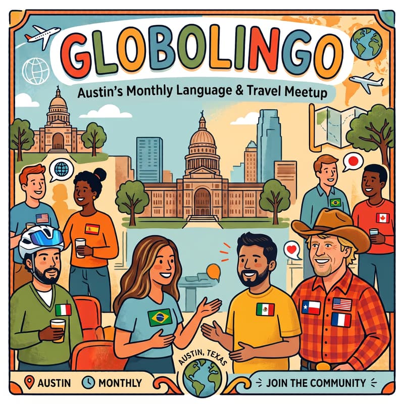 Cover Image for GloboLingo Meetup for Language & Travel Enthusiasts