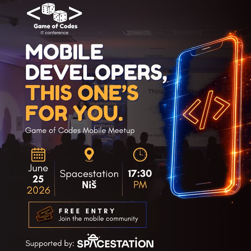 Cover Image for Mobile Tech Meetup by Game of Codes