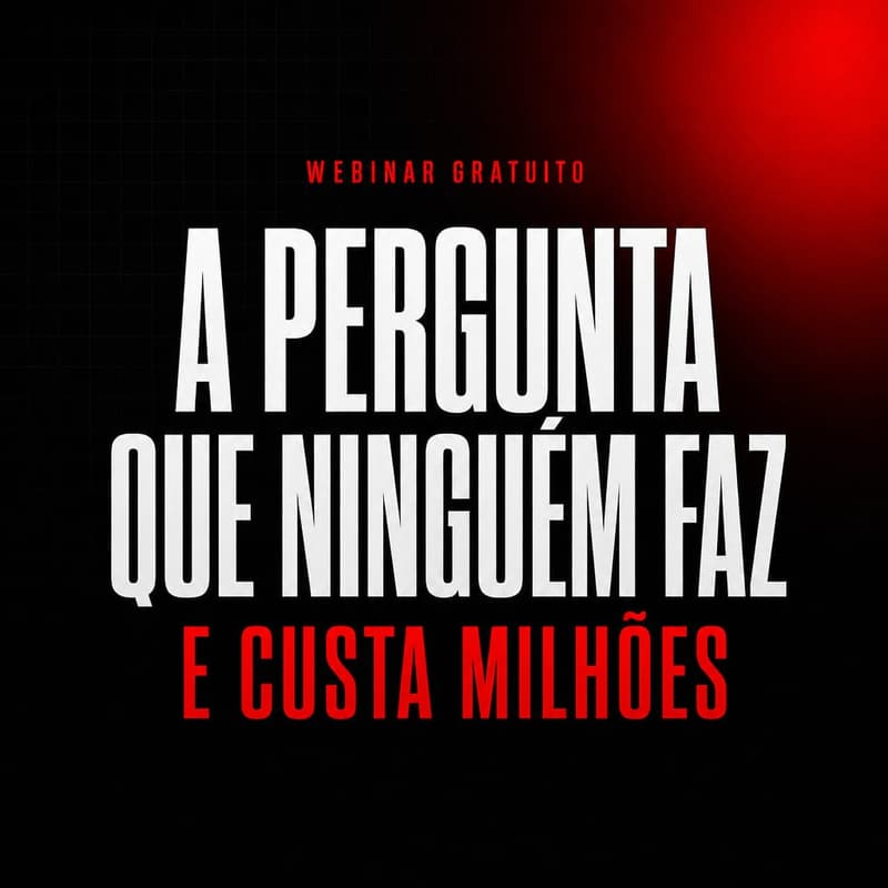 Cover Image for A pergunta que ninguém faz e custa milhões