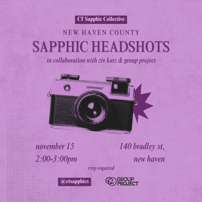 Cover Image for CT Sapphics: Headshot Day