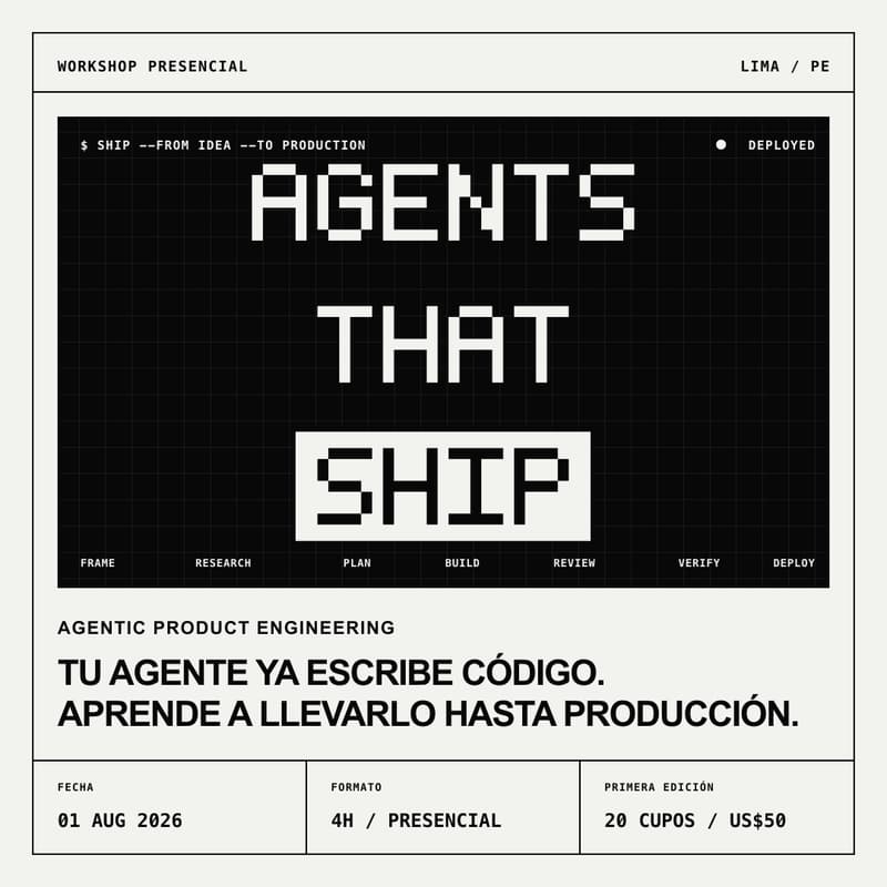 Cover Image for Agents that Ship Workshop