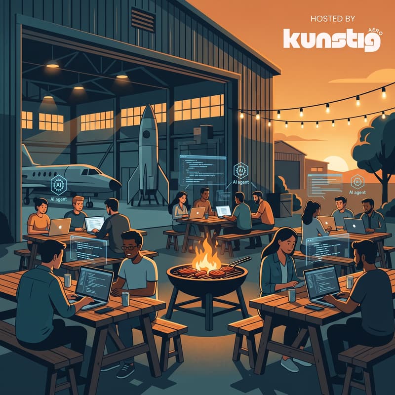 Cover Image for Asado & Agentes — Kunstig x Founders