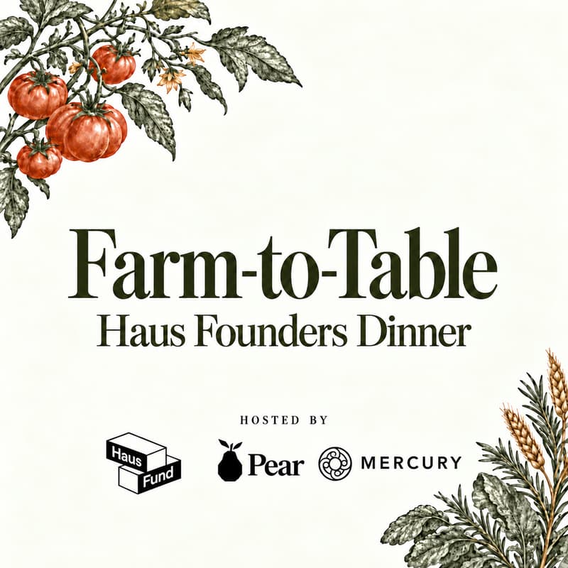 Cover Image for Farm-to-Table: Founders Dinner Series