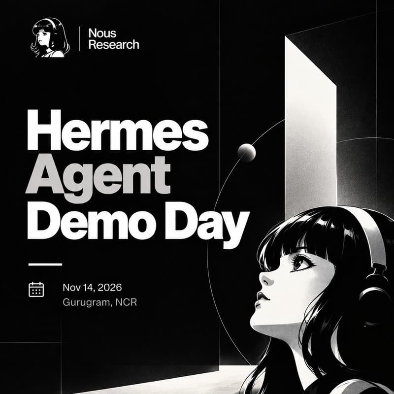 Cover Image for Hermes Agent Demo Day