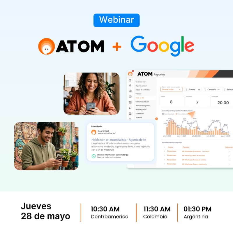 Cover Image for Atom + Google: trazabilidad real de tus campañas