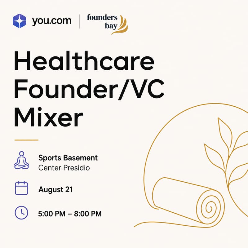 Cover Image for Healthcare Founder/VC Mixer