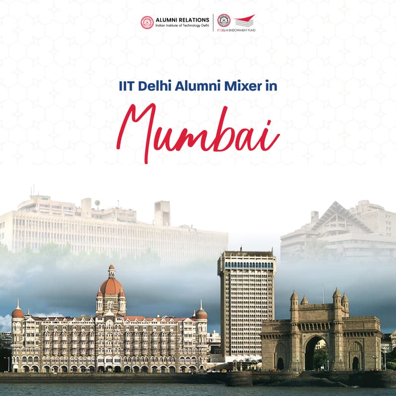 Cover Image for IIT Delhi Alumni Mixer: Mumbai