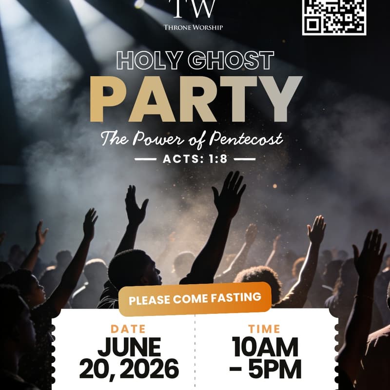 Cover Image for The Power of Pentecost - June 2026 Holy Ghost Party ππ