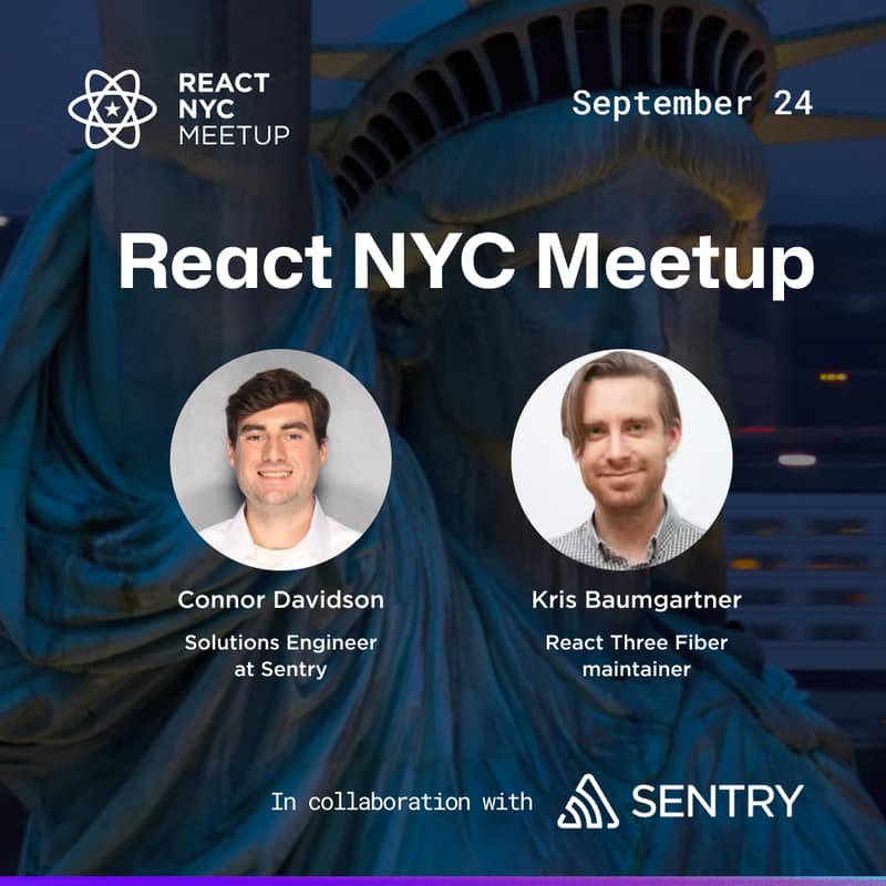 Cover Image for React NYC Meetup: AI Agents, React Three Fiber & Beyond