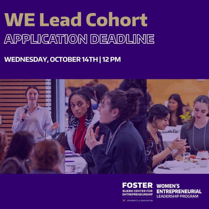 Cover Image for Application Deadline: WE Lead Cohort